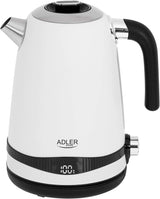 Adler - AD 1295 - Bouilloire en acier 1.7L avec LCD et contrôle de la température
