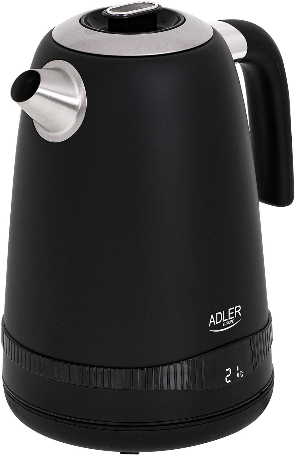 Adler - AD 1295 - Bouilloire en acier 1.7L avec LCD et contrôle de la température
