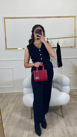 ENSEMBLE 3 PI2CES COURT - Noir