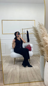 ENSEMBLE 3 PI2CES COURT - Noir