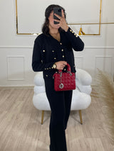 ENSEMBLE 3 PI2CES COURT - Noir