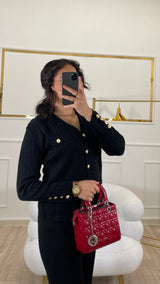 ENSEMBLE 3 PI2CES COURT - Noir