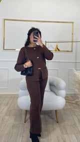 ENSEMBLE YARA - Marron