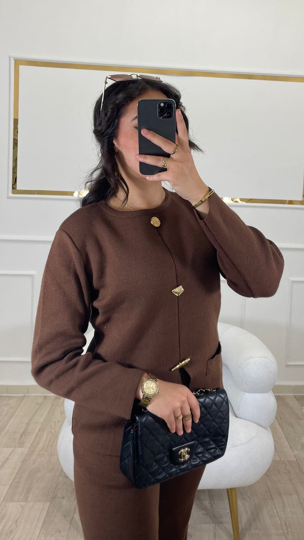 ENSEMBLE YARA - Marron