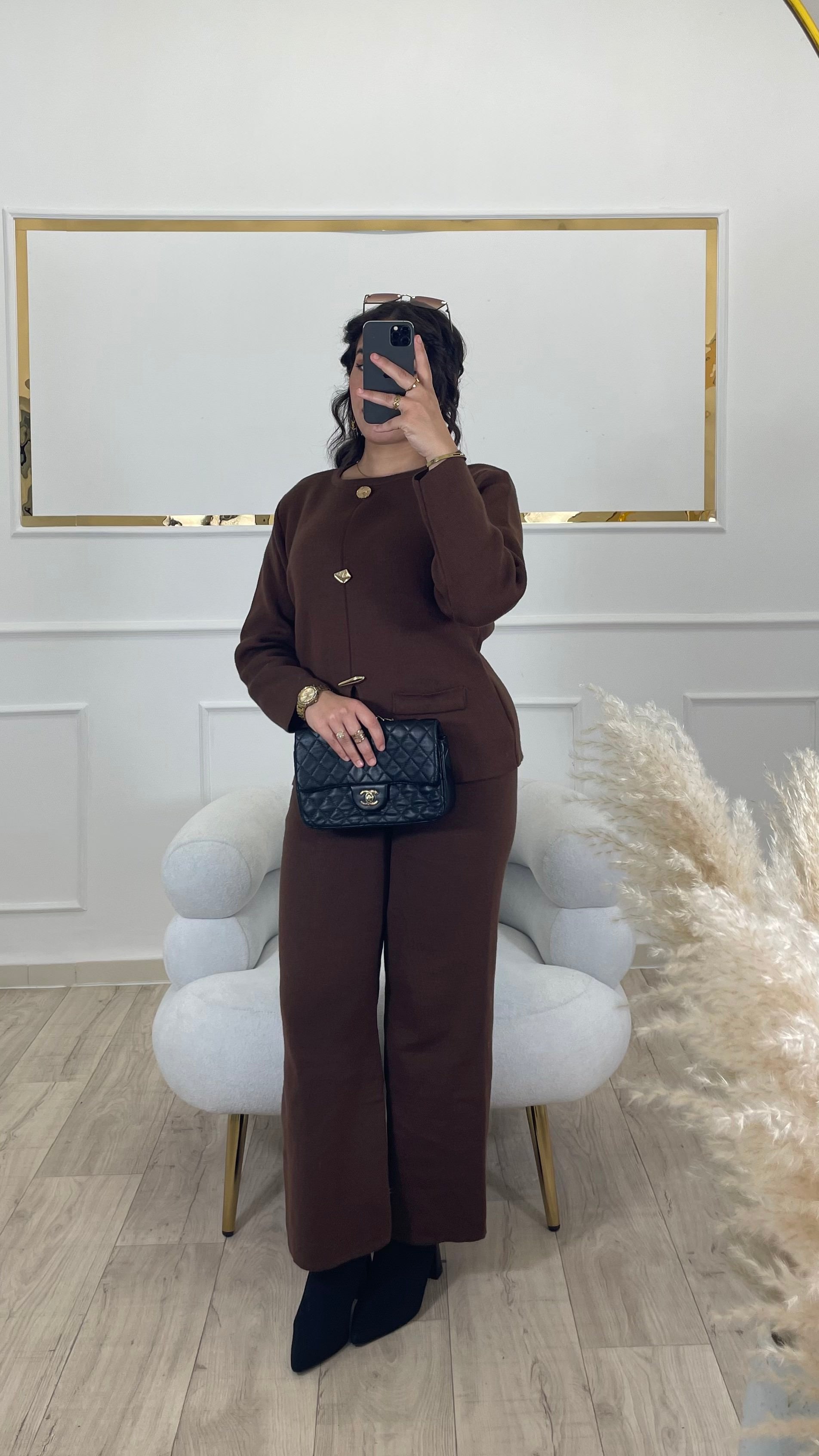 ENSEMBLE YARA - Marron