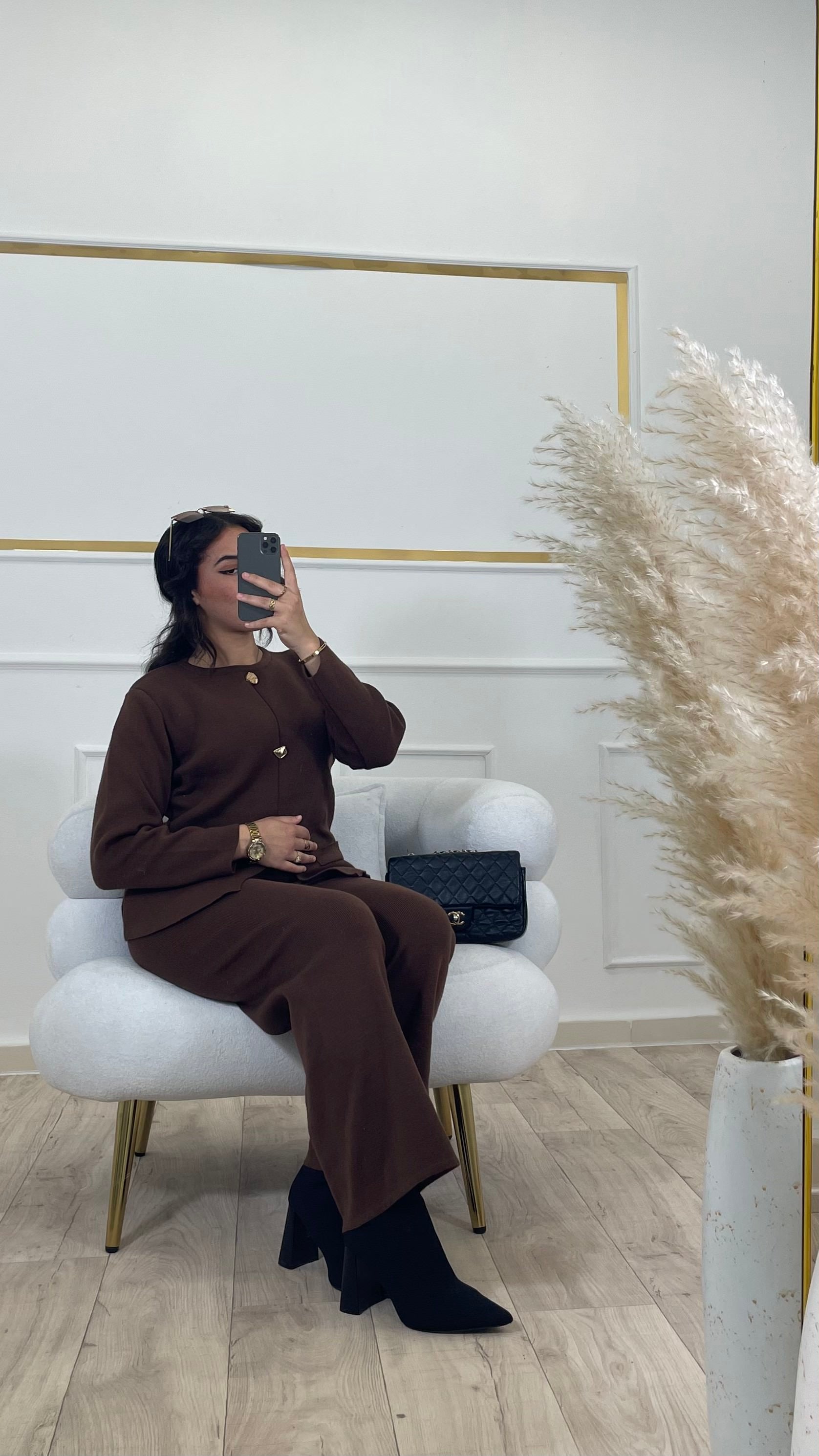 ENSEMBLE YARA - Marron