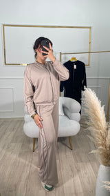 ENSEMBLE MANEL - NOIR / BEIGE