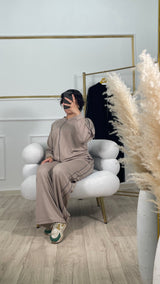 ENSEMBLE MANEL - NOIR / BEIGE