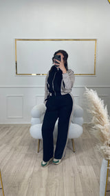 ENSEMBLE RAHMA - NOIRE ET BEIGE