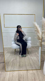 ENSEMBLE RAHMA - NOIRE ET BEIGE