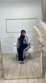 ENSEMBLE RAHMA - NOIRE ET BEIGE