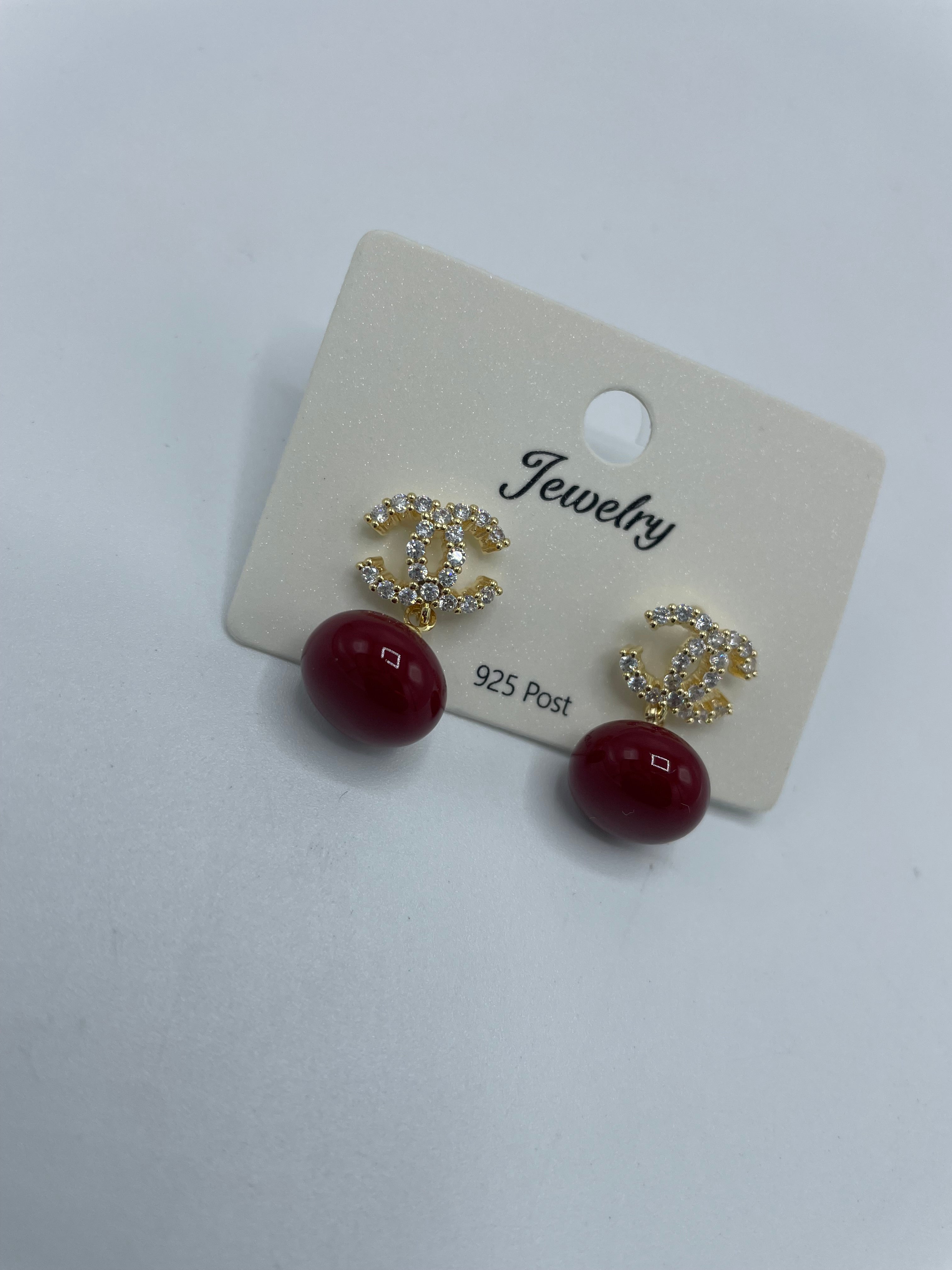 Boucle d’oreille en acier inoxydable