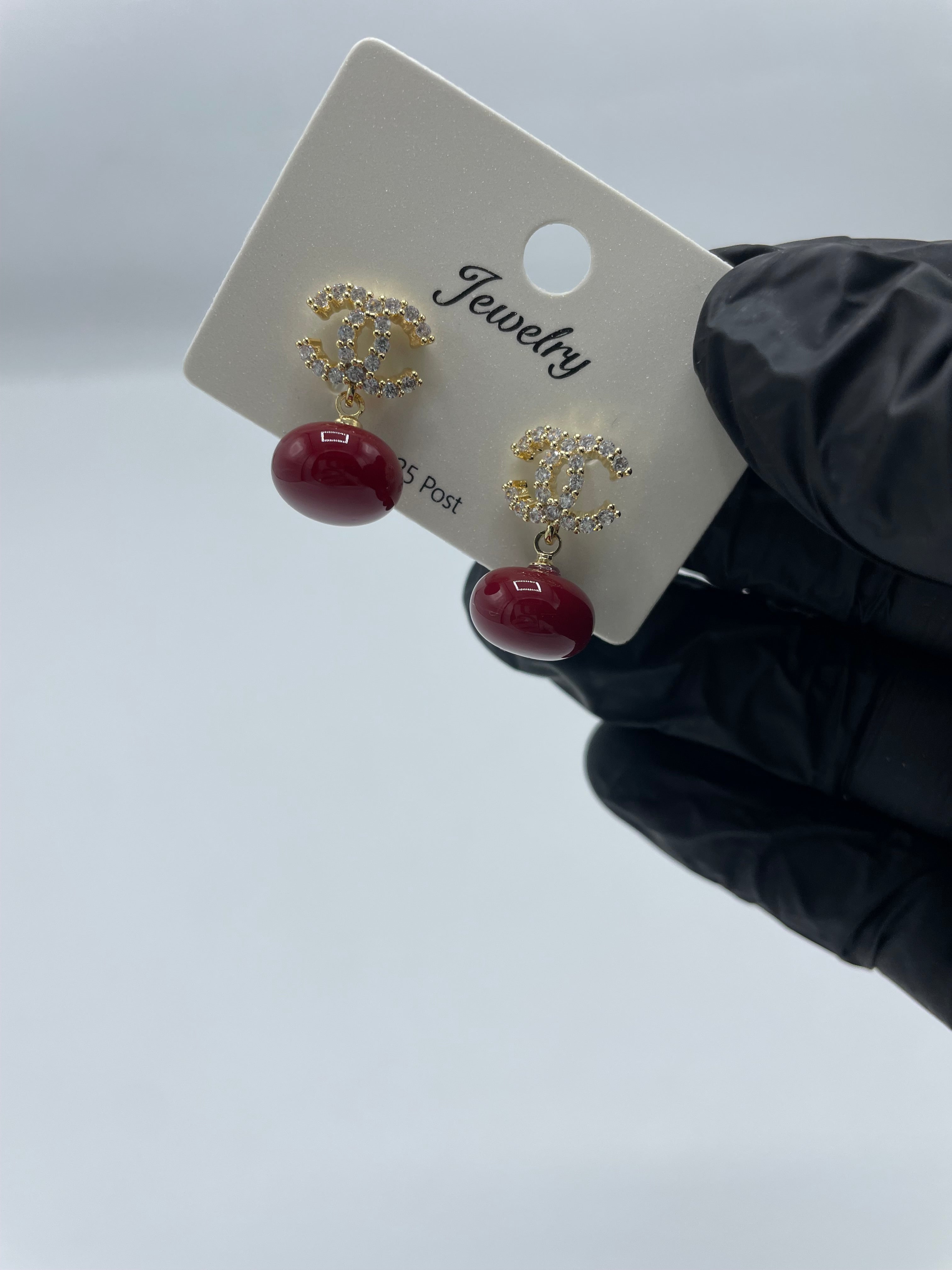 Boucle d’oreille en acier inoxydable