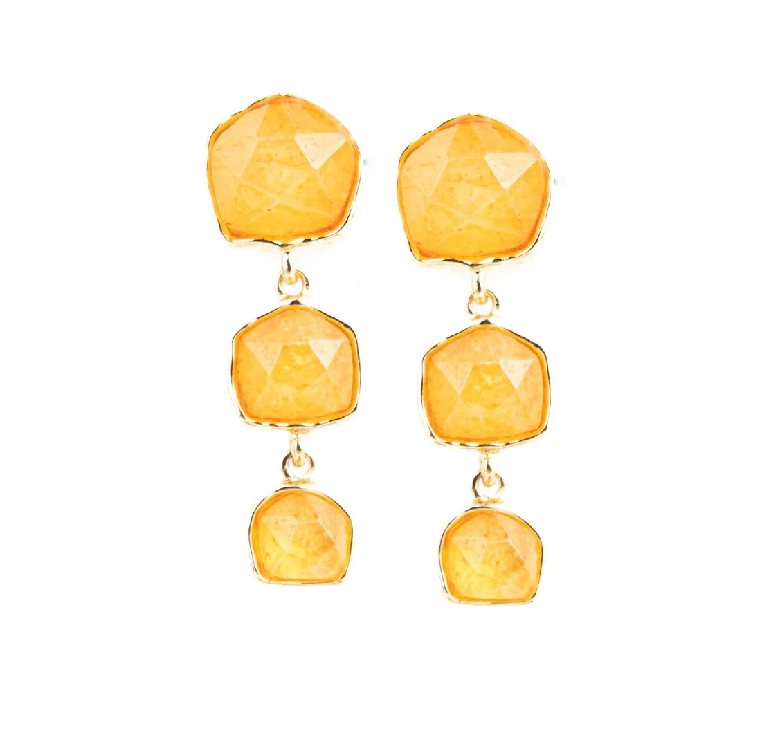 Boucles d’oreilles Empower Quartz | أقراط إمباور بحجر الكوارتز