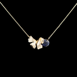 Collier Pansy Sodalite | قلادة بانسي بحجر الصودالايت