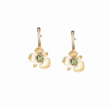 boucles d'oreilles meadow aventurine | أقراط ميدو بحجر الأفنتورين