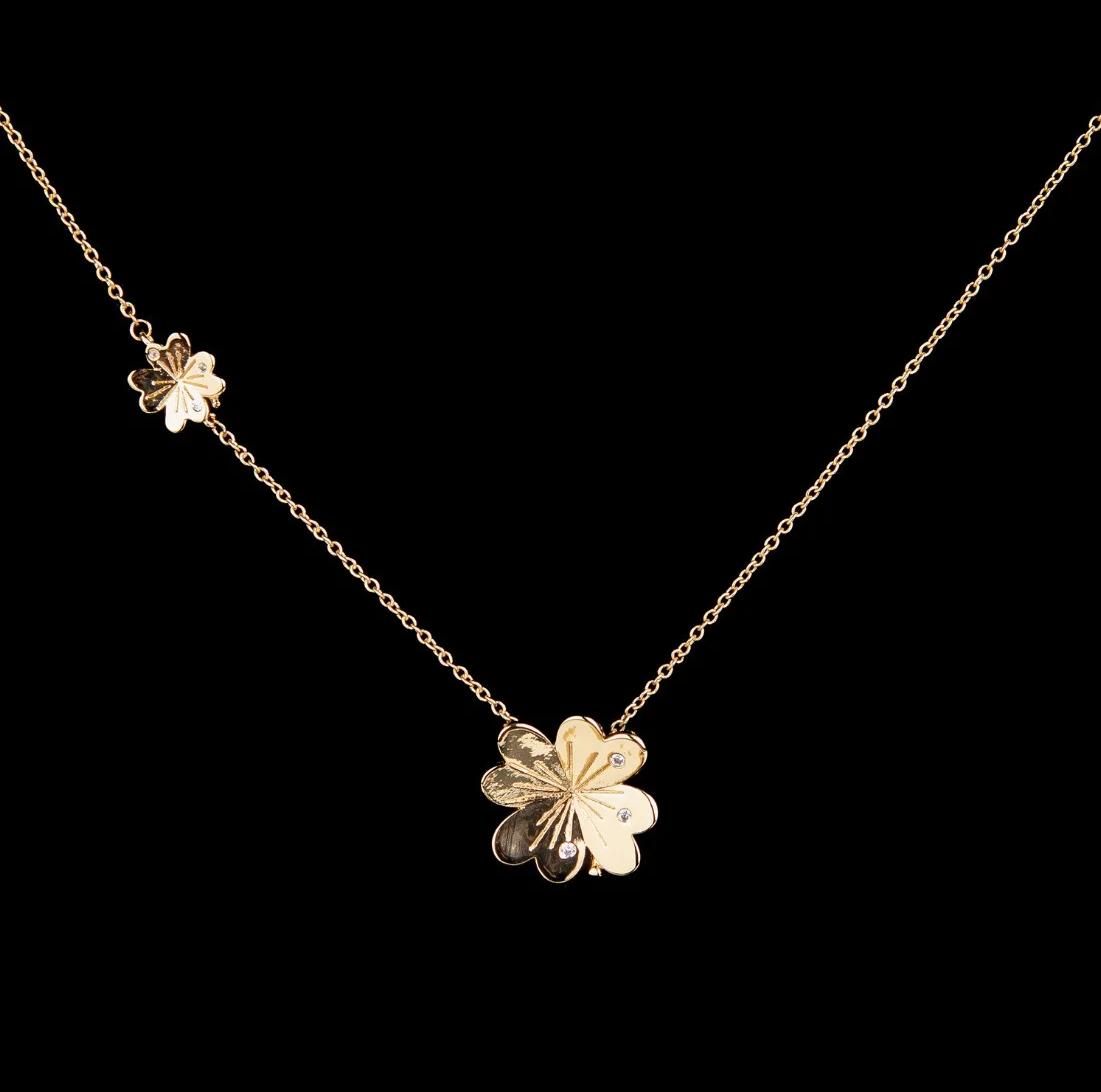 Pendentif Lucky Clover | قلادة لوكي كلوفر (البرسيم المحظوظ)