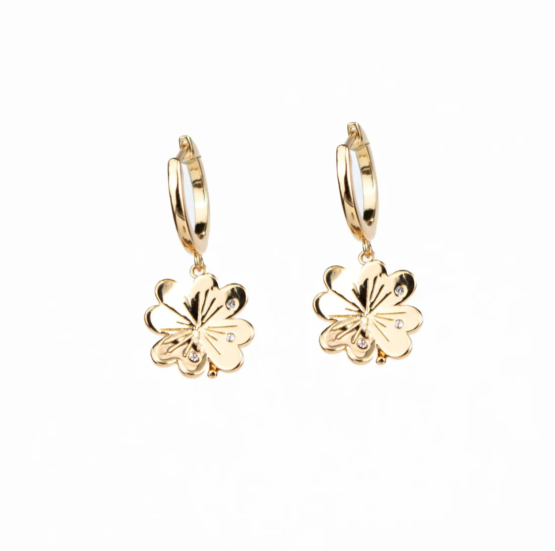 Boucles d’oreilles Lucky Clover | سوار لوكي كلوفر (البرسيم المحظوظ)