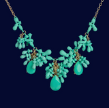 collier breeze turquoise | قلادة بريز بحجر الفيروز