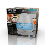Adler - AD 1283G - BOULLOIRE en verre 1L