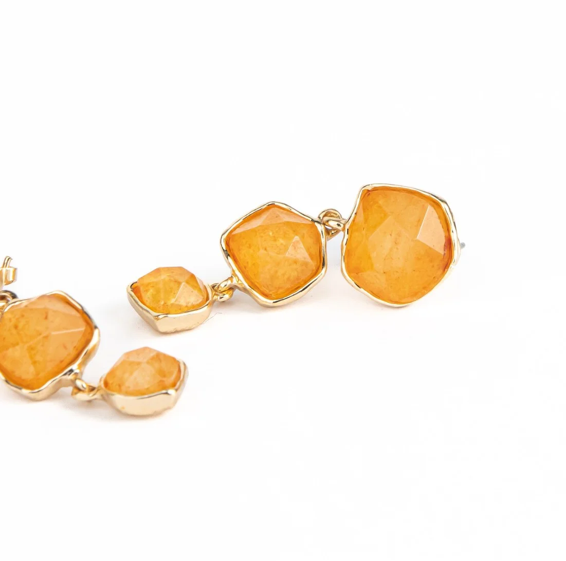 Boucles d’oreilles Empower Quartz | أقراط إمباور بحجر الكوارتز