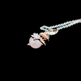 collier galaxy quartz | قلادة غالاكسي بحجر الكوارتز