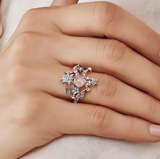 bague galaxy quartz | خاتم غالاكسي بحجر الكوارتز