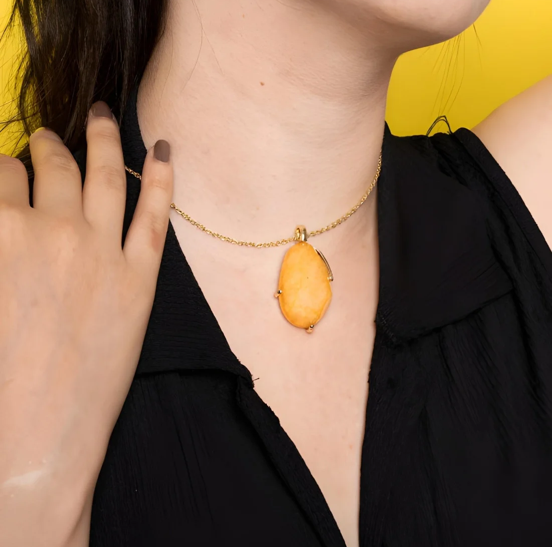 pendentif empower quartz | قلادة إمباور بحجر الكوارتز