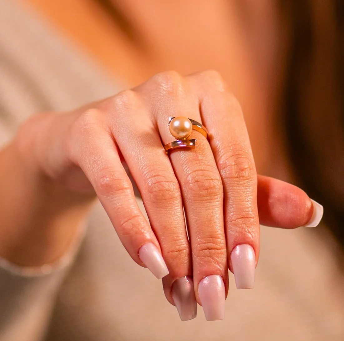 Bague Rose Pearl | خاتم روز بيرل (اللؤلؤ الوردي)