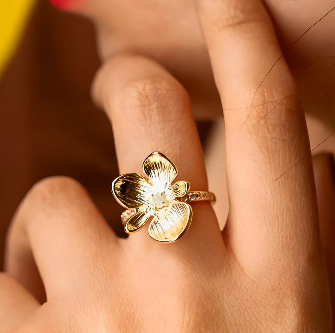 Bague Meadow Aventurine | خاتم ميدو بحجر الأفنتورين