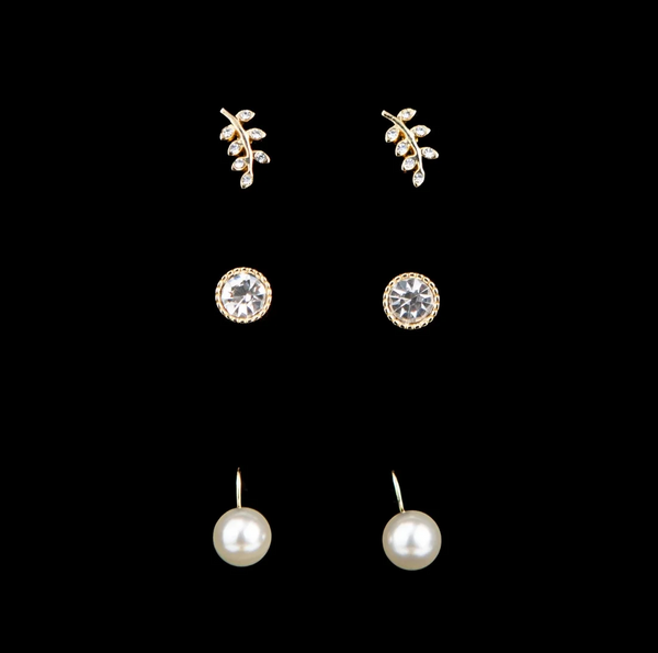 Ensemble Boucles d’Oreilles Polar 3 Pack | طقم أقراط بولار 3 قطع