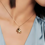 collier meadow aventurine | قلادة ميدو بحجر الأفنتورين