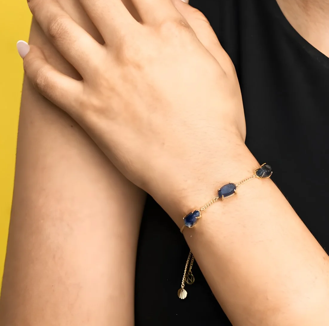 bracelet ocean sodalite | سوار أوشن بحجر السوداليت