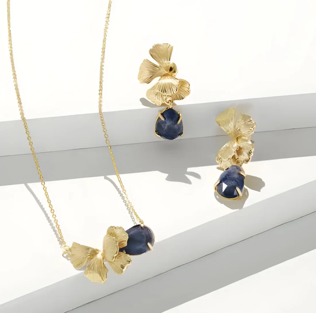 Ensemble Pansy Sodalite | طقم بانسي بحجر السوداليت