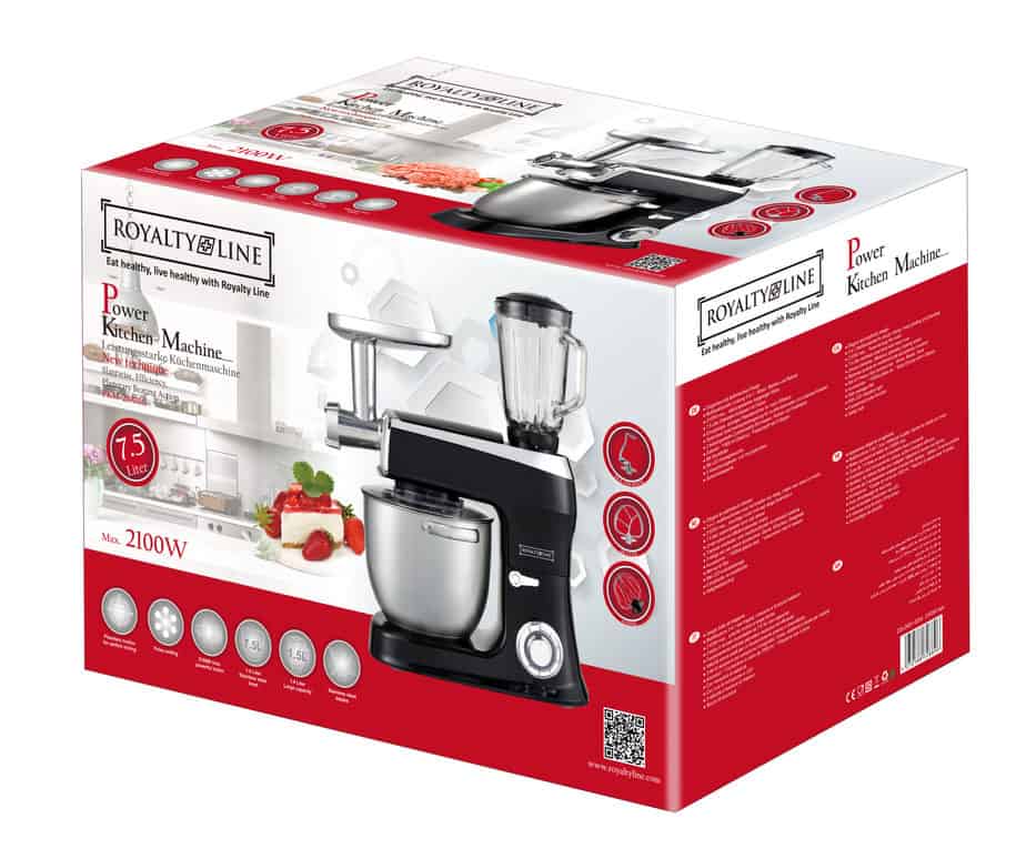 Robot culinaire Royalty Line RL-PKM2100 BG / BLK