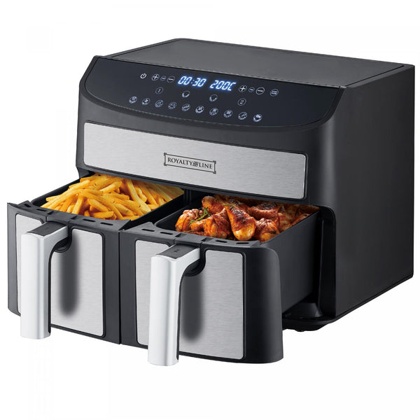 Royalty Line -  RL-AF5409 - Friteuse à deux paniers 2000W