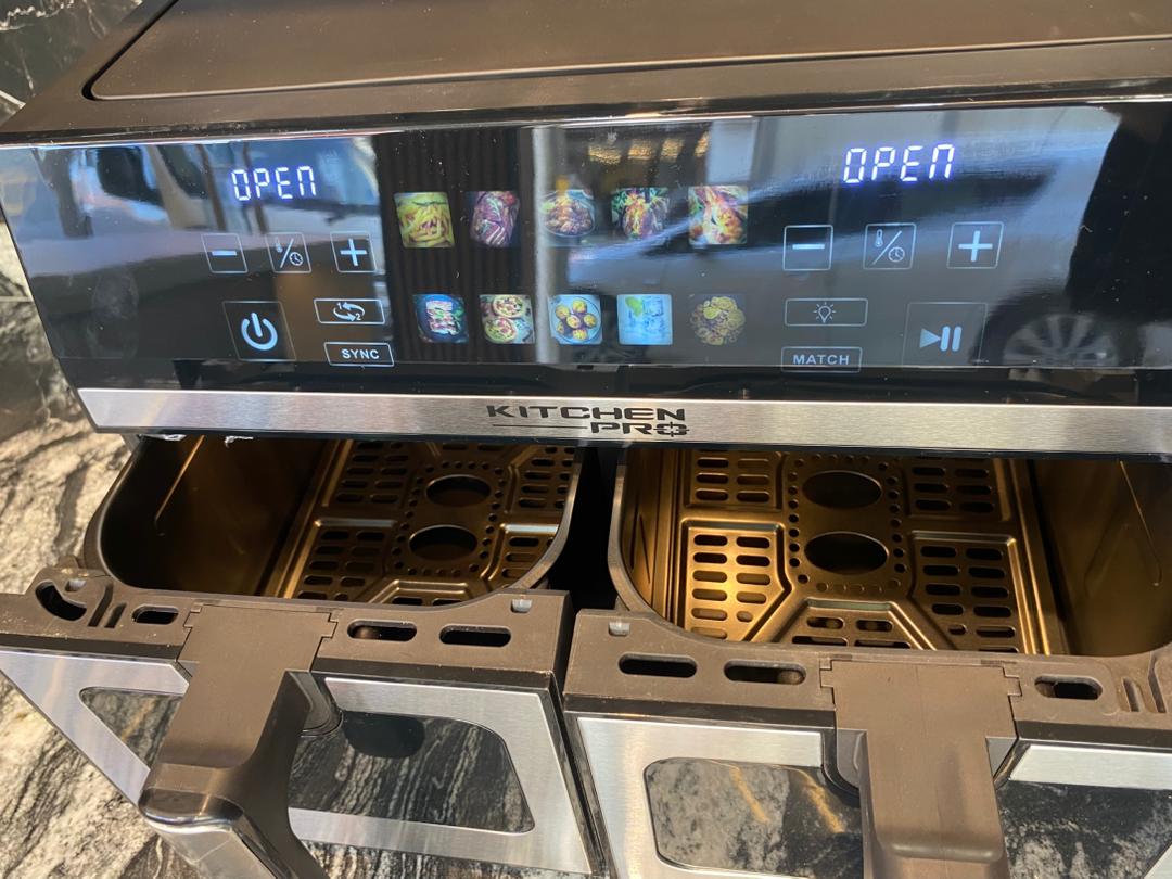 PACK - KitchenPro - Air fryer 10L - 2 bags + SÈCHE LINGE OFFERT