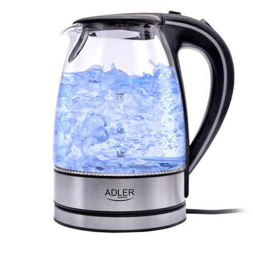 Adler - AD 1225 - Bouilloire en verre 1,7 L