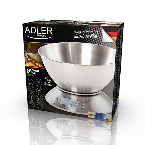 Adler AD 3134 Balance de cuisine avec bol