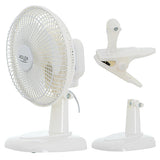 Adler AD 7317 Ventilateur 15 cm avec clip + base