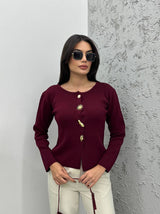 Gilet avec manche motif