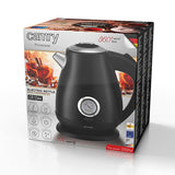 Camry CR 1344 noir Bouilloire électrique avec thermomètre 1,7L