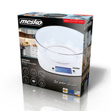 Mesko MS 3165 Balance de cuisine avec bol
